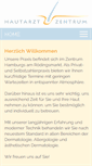 Mobile Screenshot of hautarzt-zentrum.de